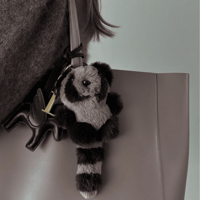 Hovedbilde Bag Charm Pony - black