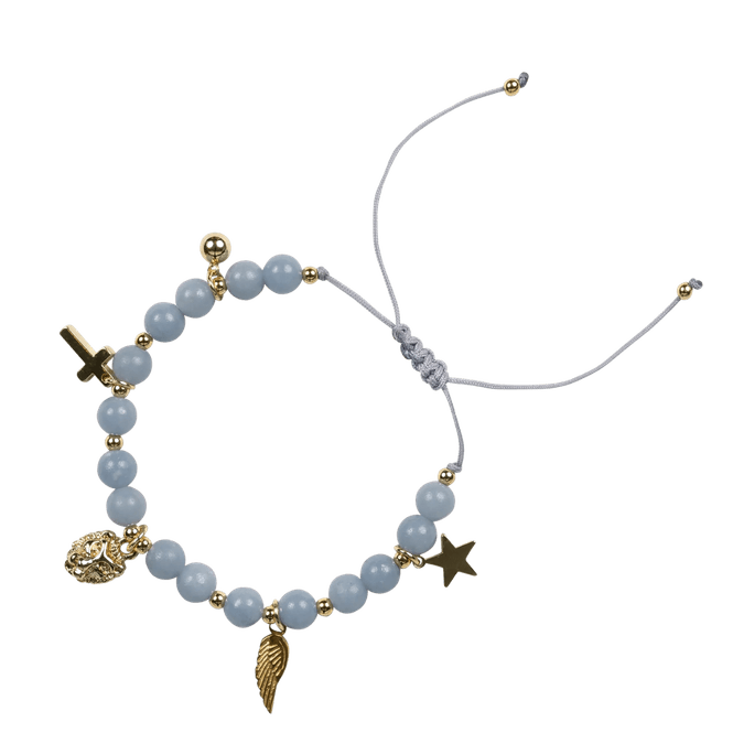 Hovedbilde Armbånd med charms - blue