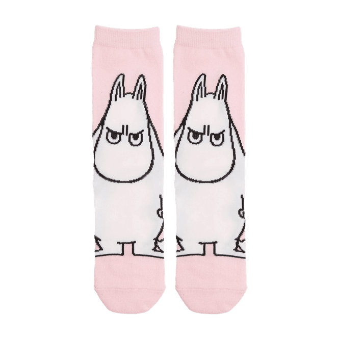 Hovedbilde Moomin sint-mummi sokker - Rosa /hvit