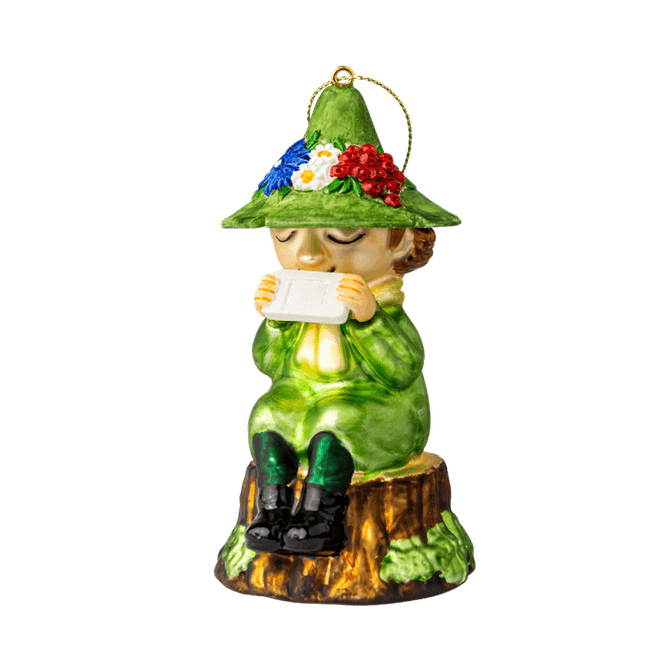 Hovedbilde SNUSMUMRIKEN MED MUNNSPILL Julekule - MOOMIN by ...