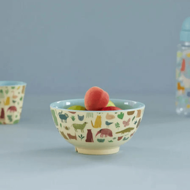 Hovedbilde Medium melamin skål - Sweet jungle 
