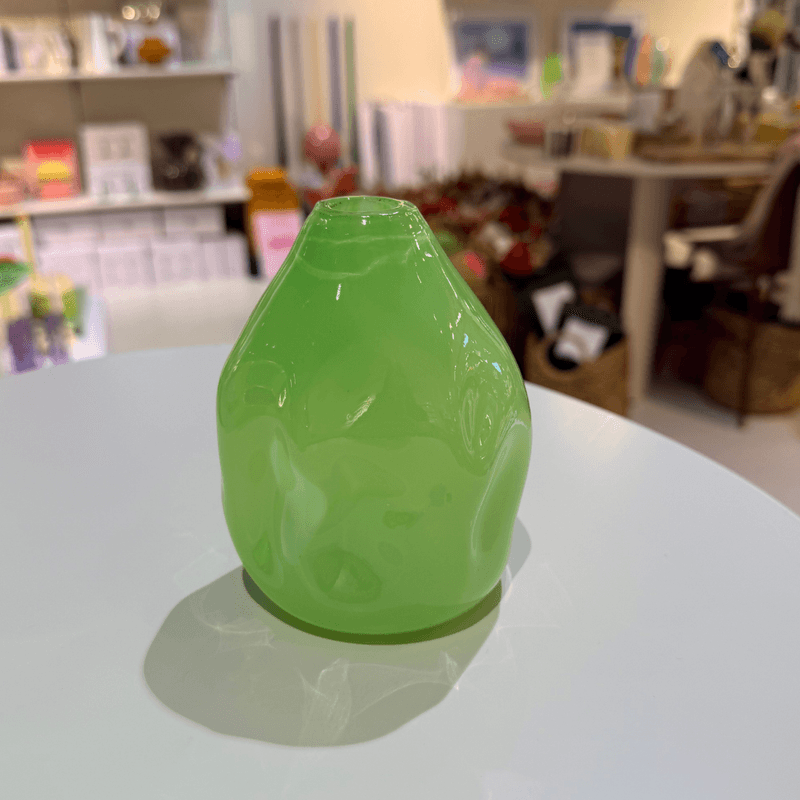 Valk Vase liten Lime grønn I