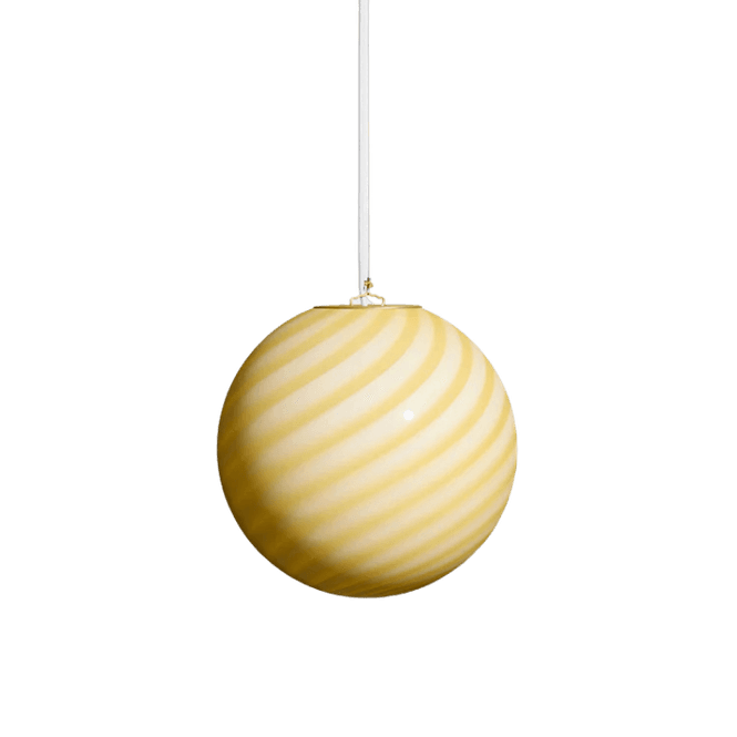 Hovedbilde Murano Candy pendel soft yellow * Bestillingsvare