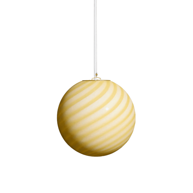 Murano Candy pendel soft yellow * Bestillingsvare