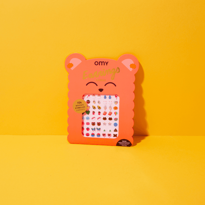 Øredobbklistermerker - Kawaii