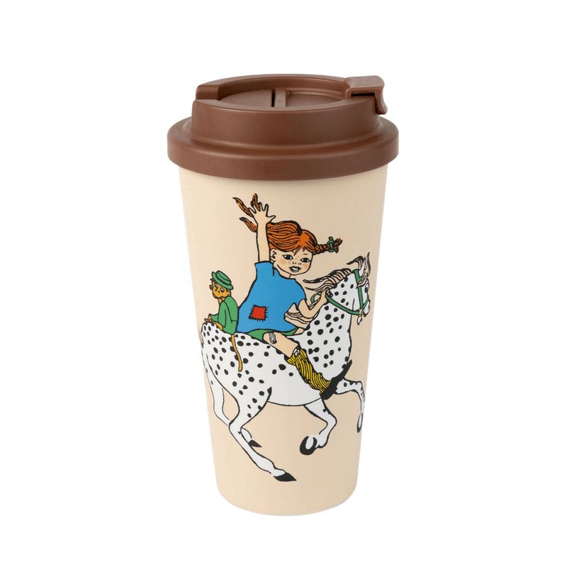 Pippi To go kopp - brun