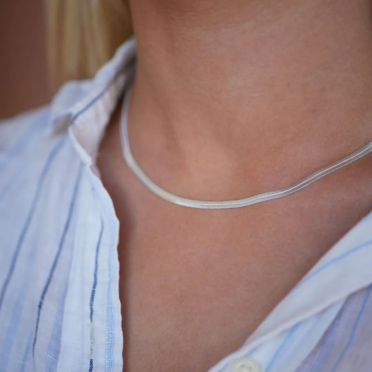 ENAMEL Caroline smykke sølv