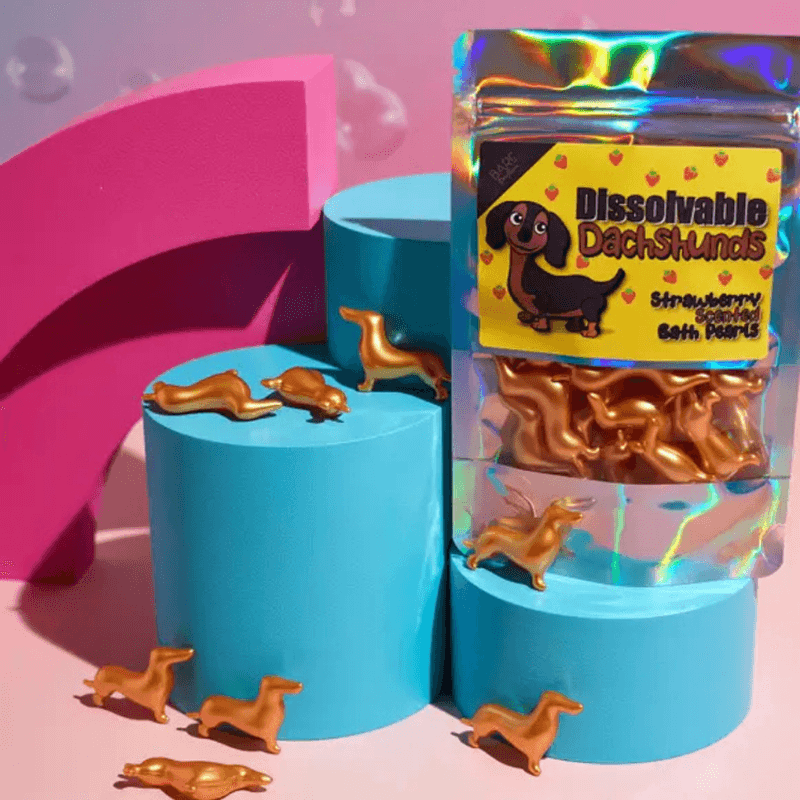 badeperler - Pølsehund 10 stk