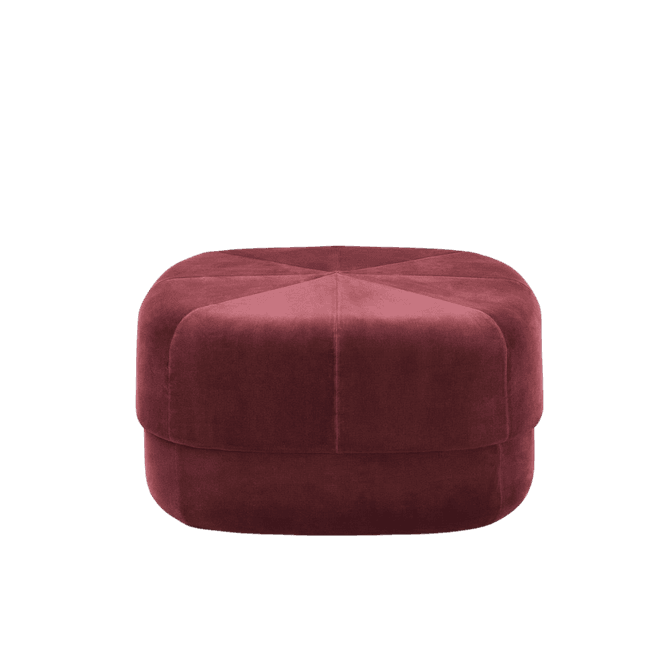 Hovedbilde Circus Pouf Large Dark Red