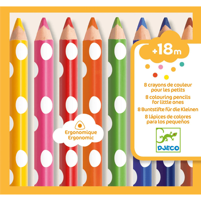Hovedbilde Fargeblyanter til de små 8 stk
