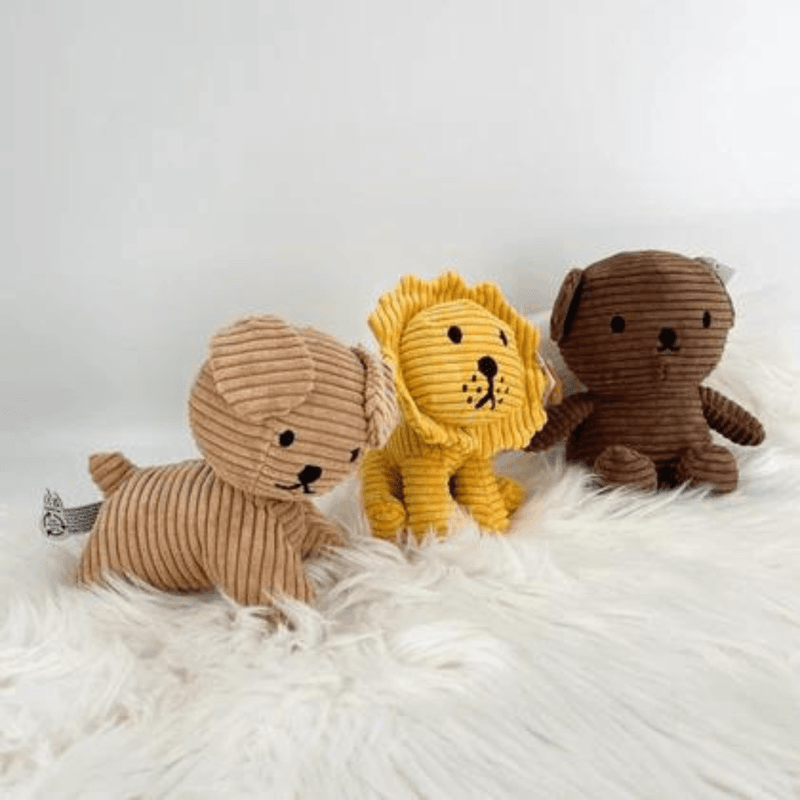 Snuffy kosebamse - Beige corduroy