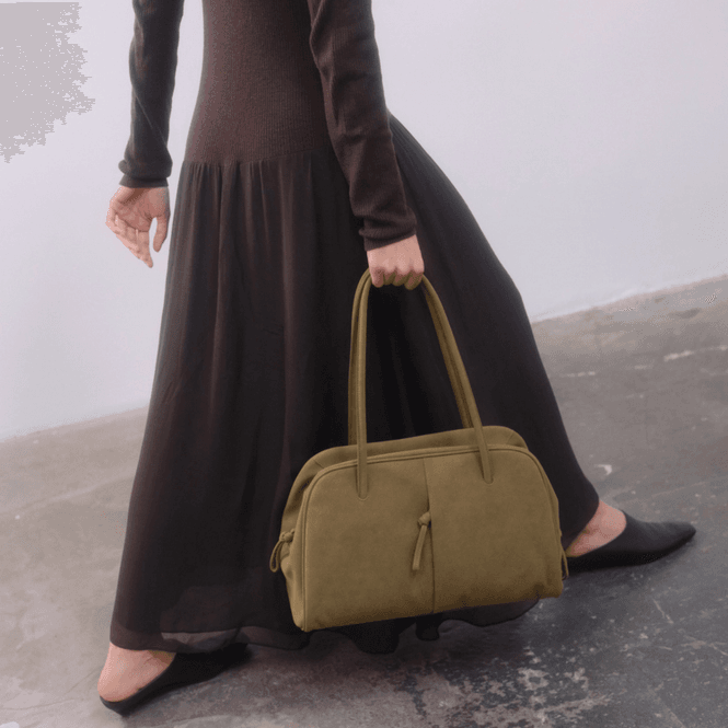 Hovedbilde Brooklyn Bag -  Suede - Khaki
