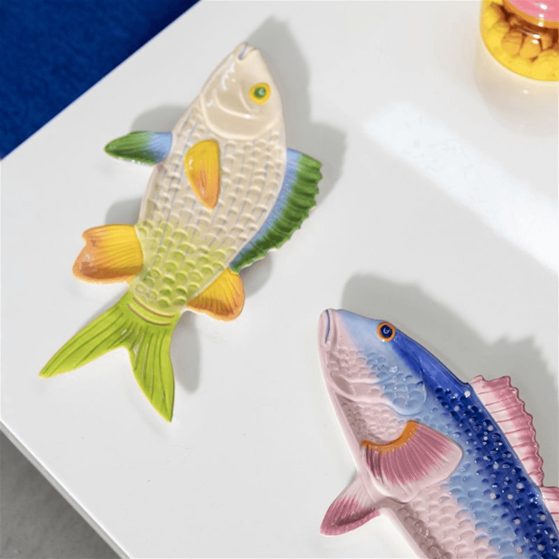 Plate fish perch