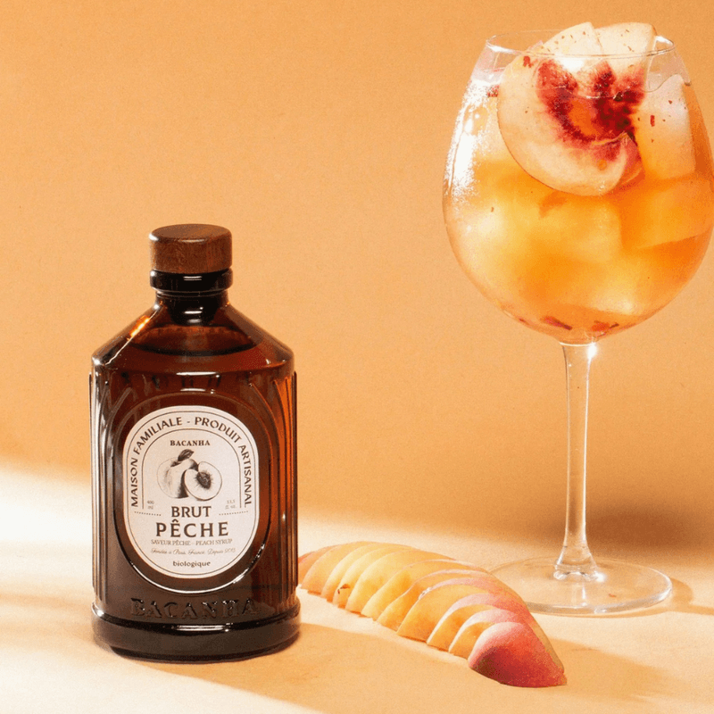 White peach sirup