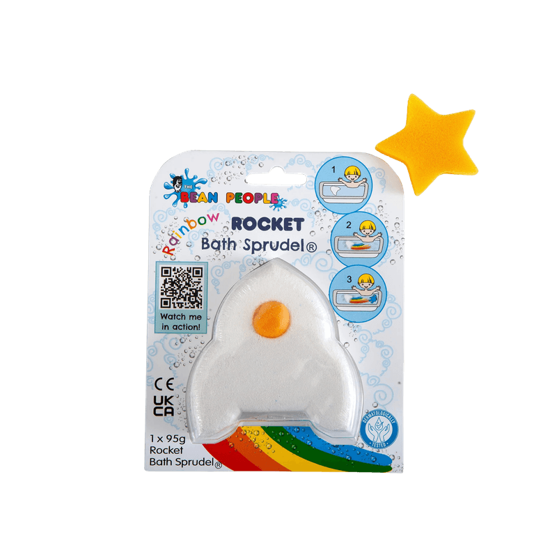 Rainbow rakett Badebombe