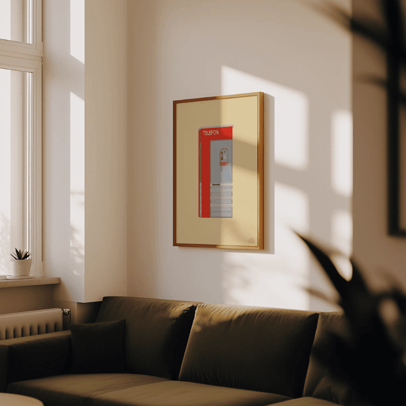Poster - Telefonkiosk
