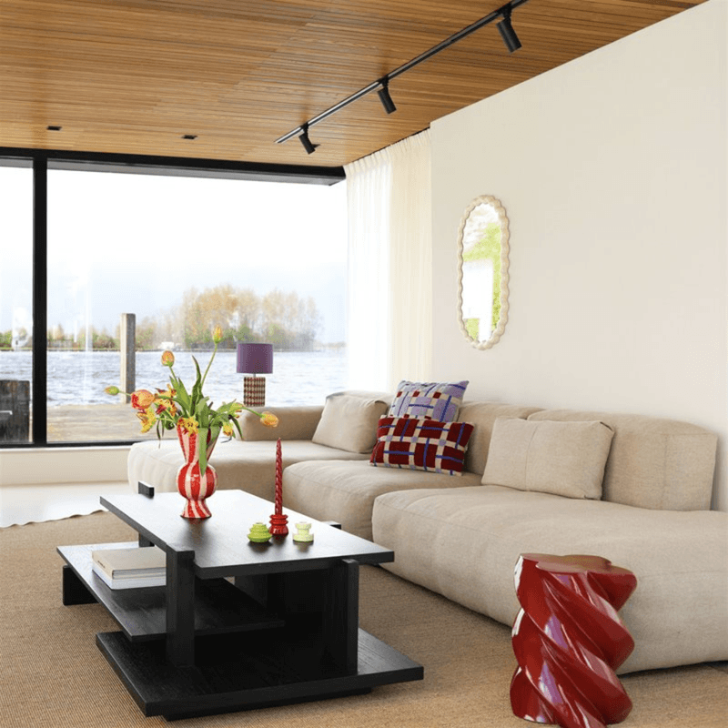 Bord / Pillar marshmallow burgundy