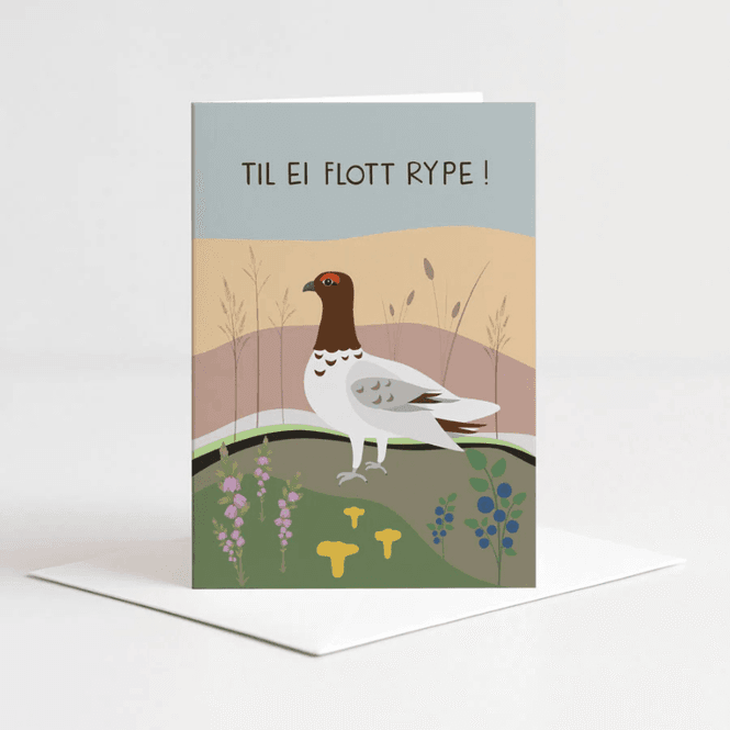 Hovedbilde Kort - Til ei flott rype