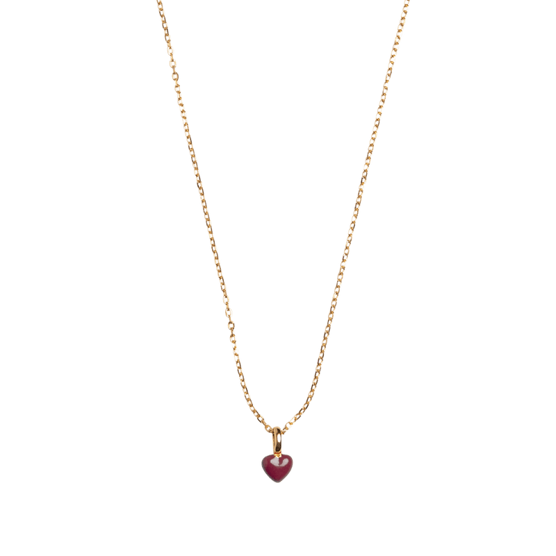Enamel Amore smykke - Bordeaux