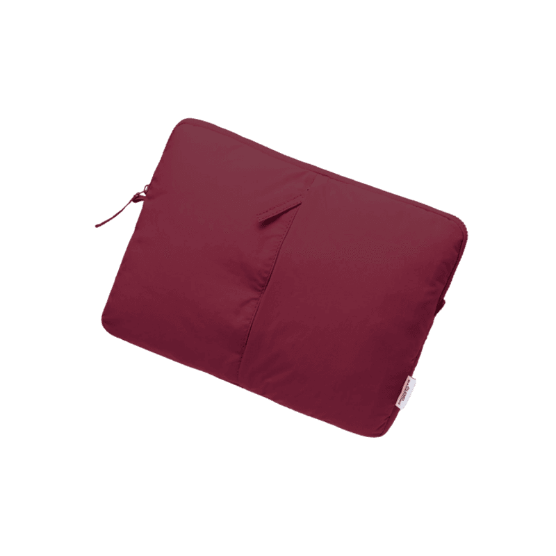 Padded pc - mappe - Cherry red