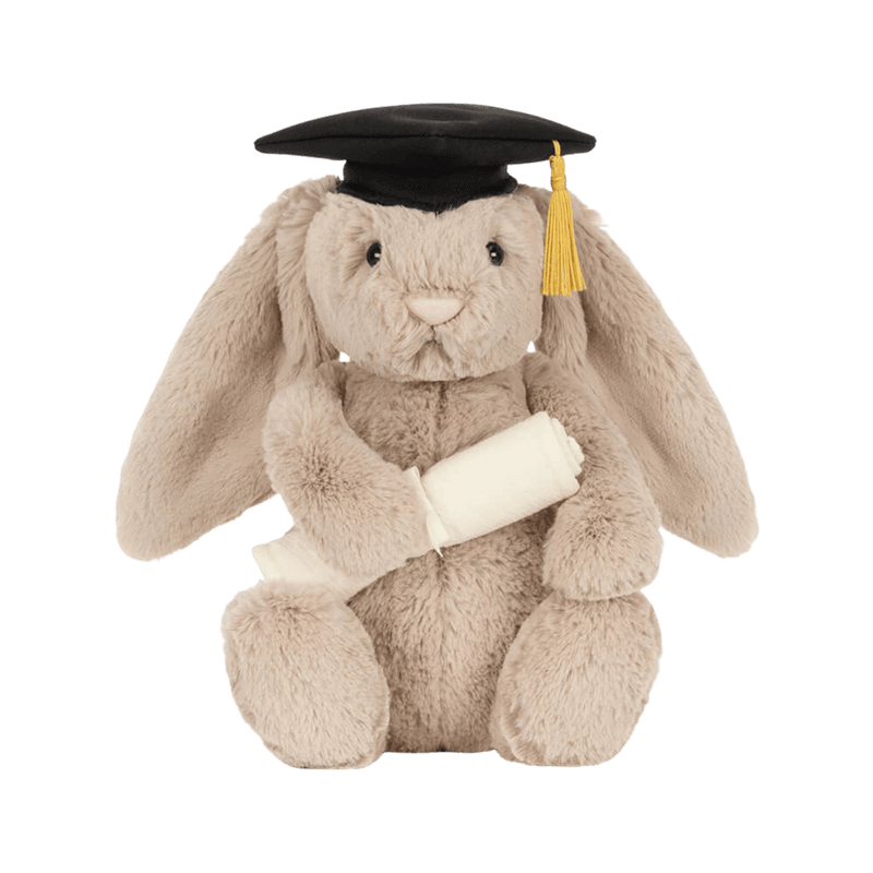 Jellcat - Bashful Bunny Graduation Outfit
