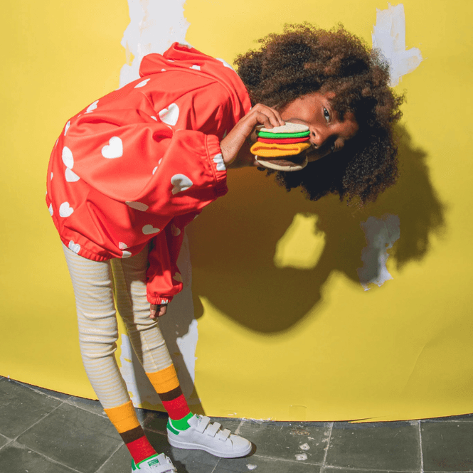 Hovedbilde Eat my socks kids - Cheeseburger