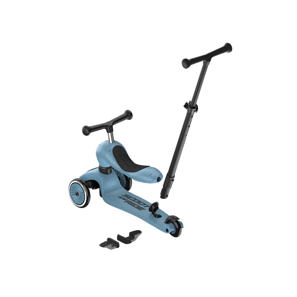 Scoot & Ride Highwaykick 1 Push & Go - Steel