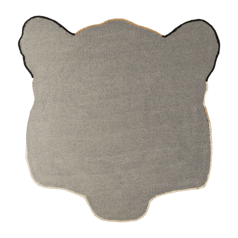 Himani Leopard Head Rug Large