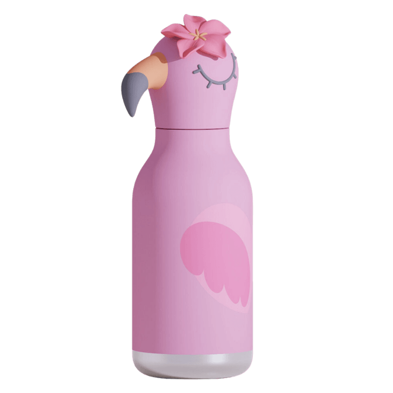 BESTIE VANNFLASKE - Flamingo