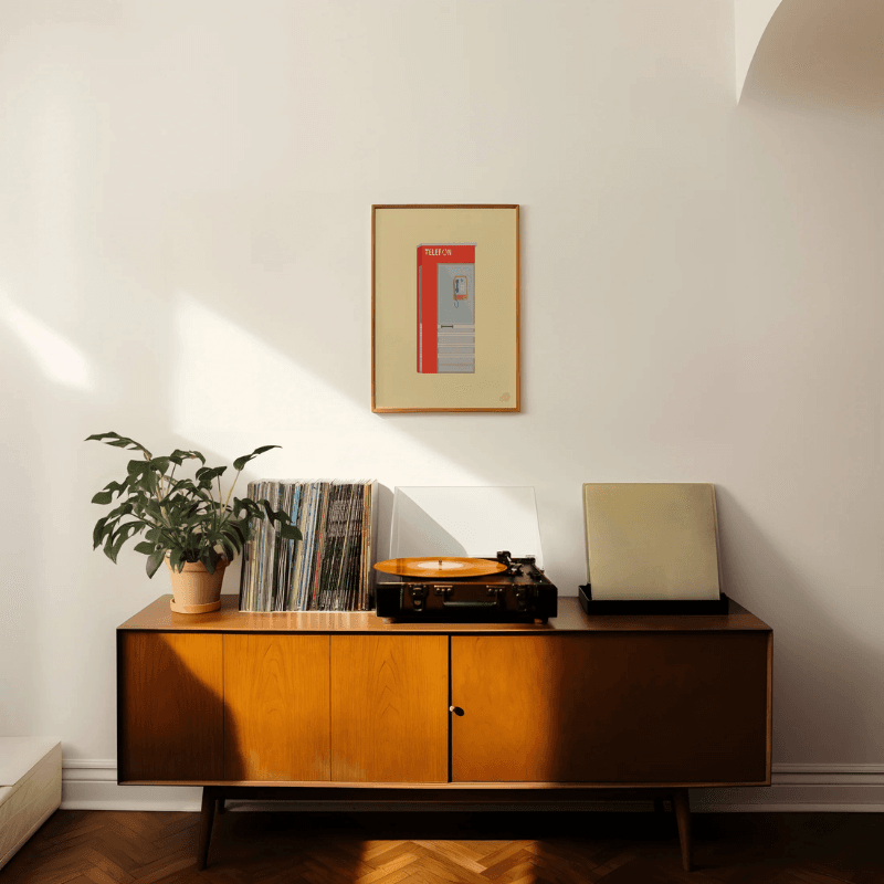 Poster - Telefonkiosk