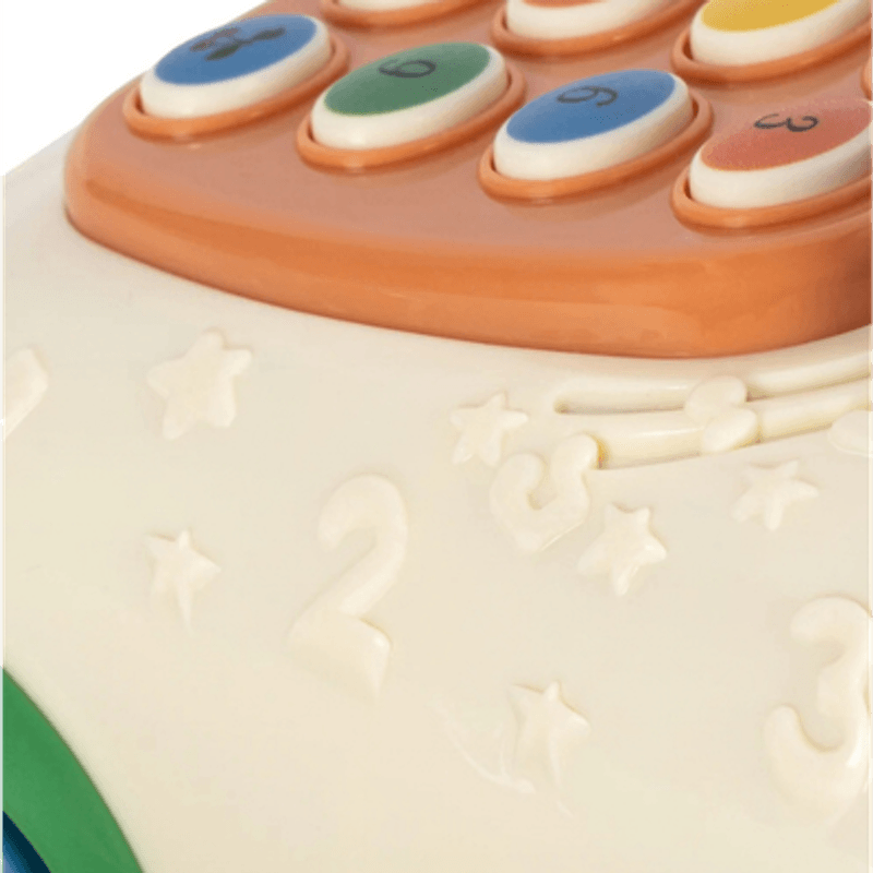 Leketelefon med lys, lyd og melodier