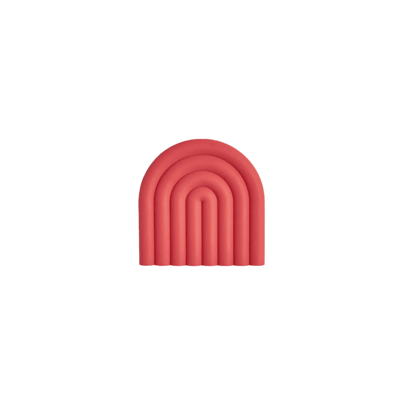 Rainbow silikon underlag - cherry red