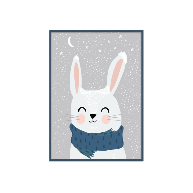 Hovedbilde Poster og ramme - Snow Bunny