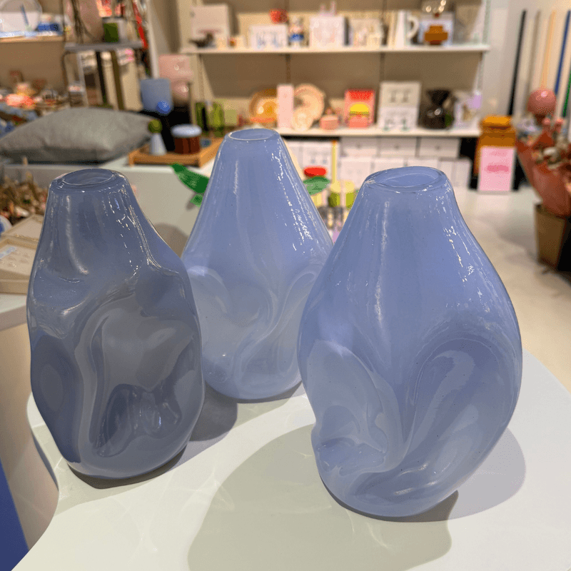 Valk Vase Stor - Blå