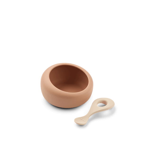 Hovedbilde Sparia skål med skje - Tuscany rose / Apple ...