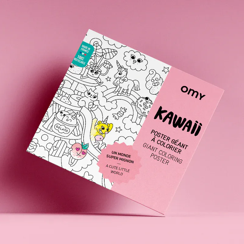 Tegneplakat L - Kawaii