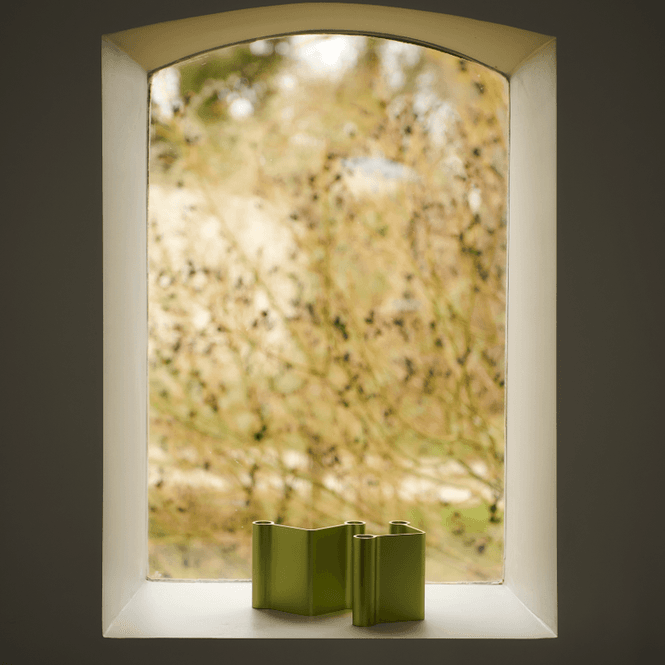 Hovedbilde Pair Candleholder - green 18 cm