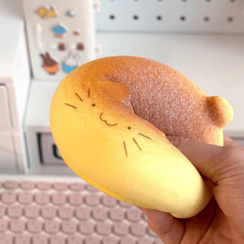 Cat Bread Squishy - Kattebolle