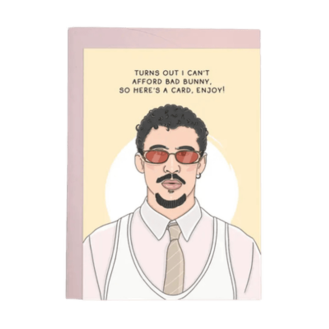 Hovedbilde kort - Can´t afford Bad bunny