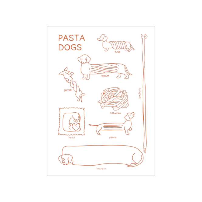 Hovedbilde Poster - Pasta Dogs