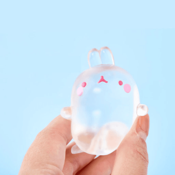 Hovedbilde Molang Clear Mochi Squishy – Stressleke