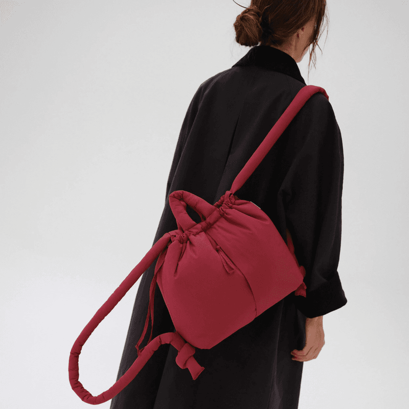 Ona Soft Bag - Cherry red 
