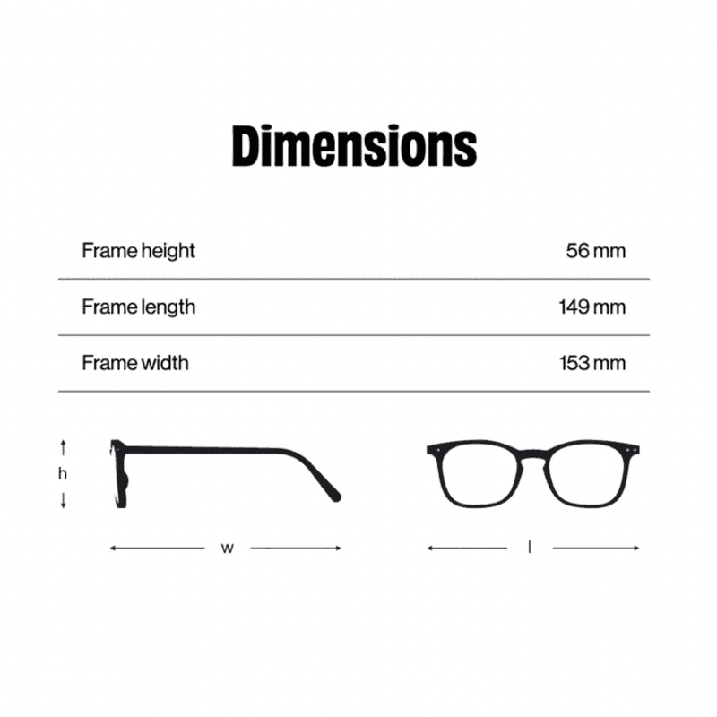 IZIPIZI Solbriller #M black - Voksen