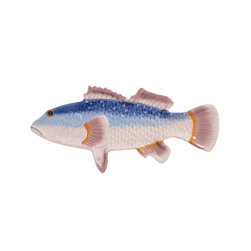 Plate fish perch