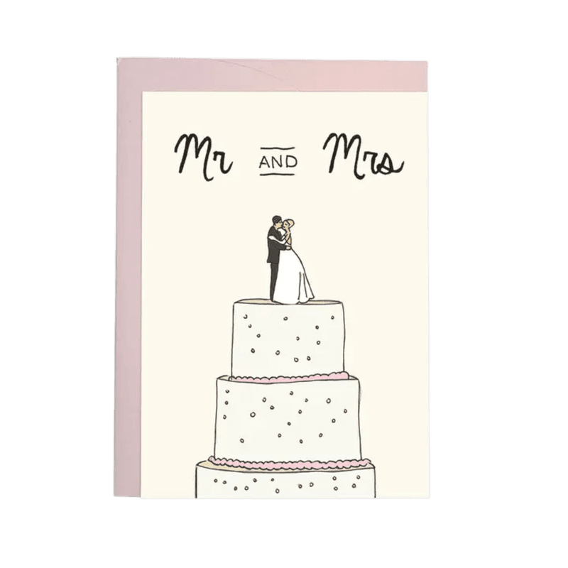 kort - Wedding Cake Greeting Card