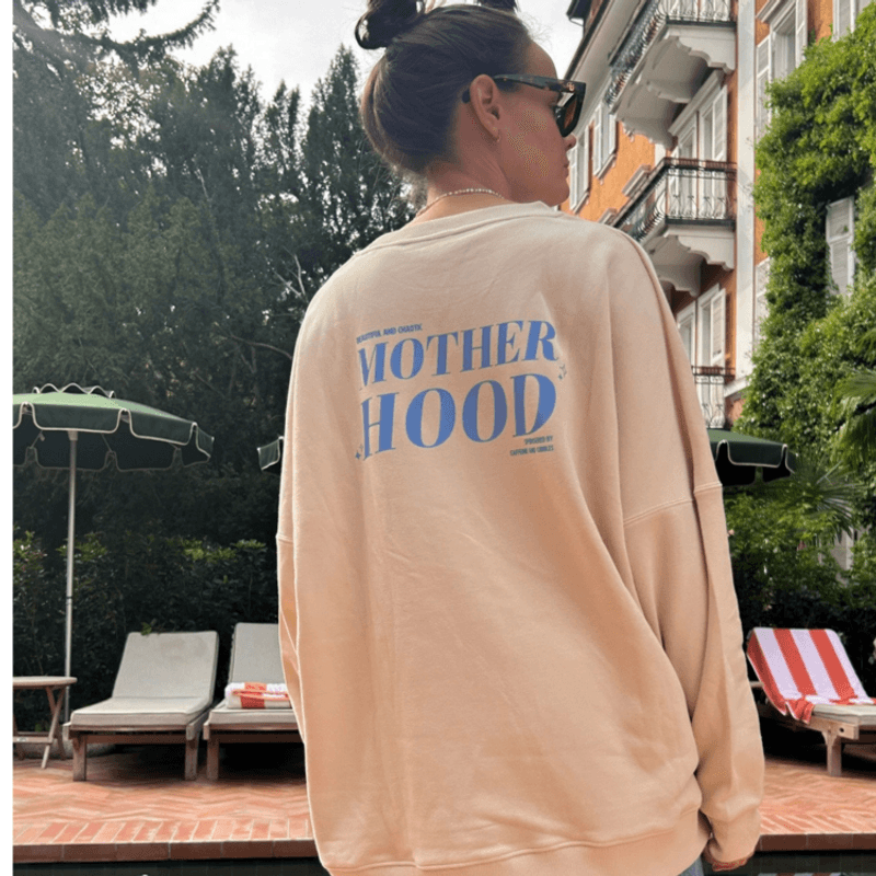 Sweatshirt Motherhood Blue