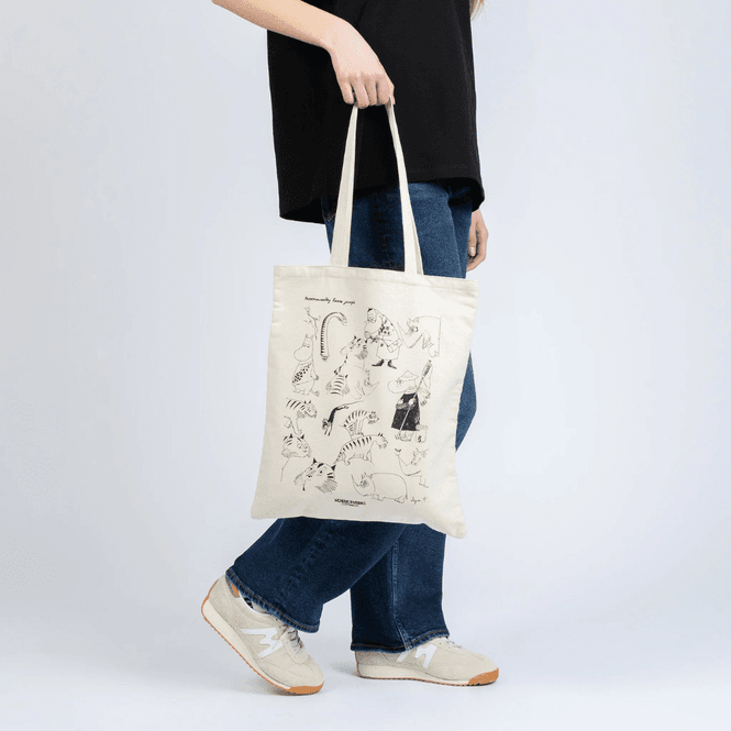Hovedbilde Moomin Tote bag snusmumrikken - Jungel