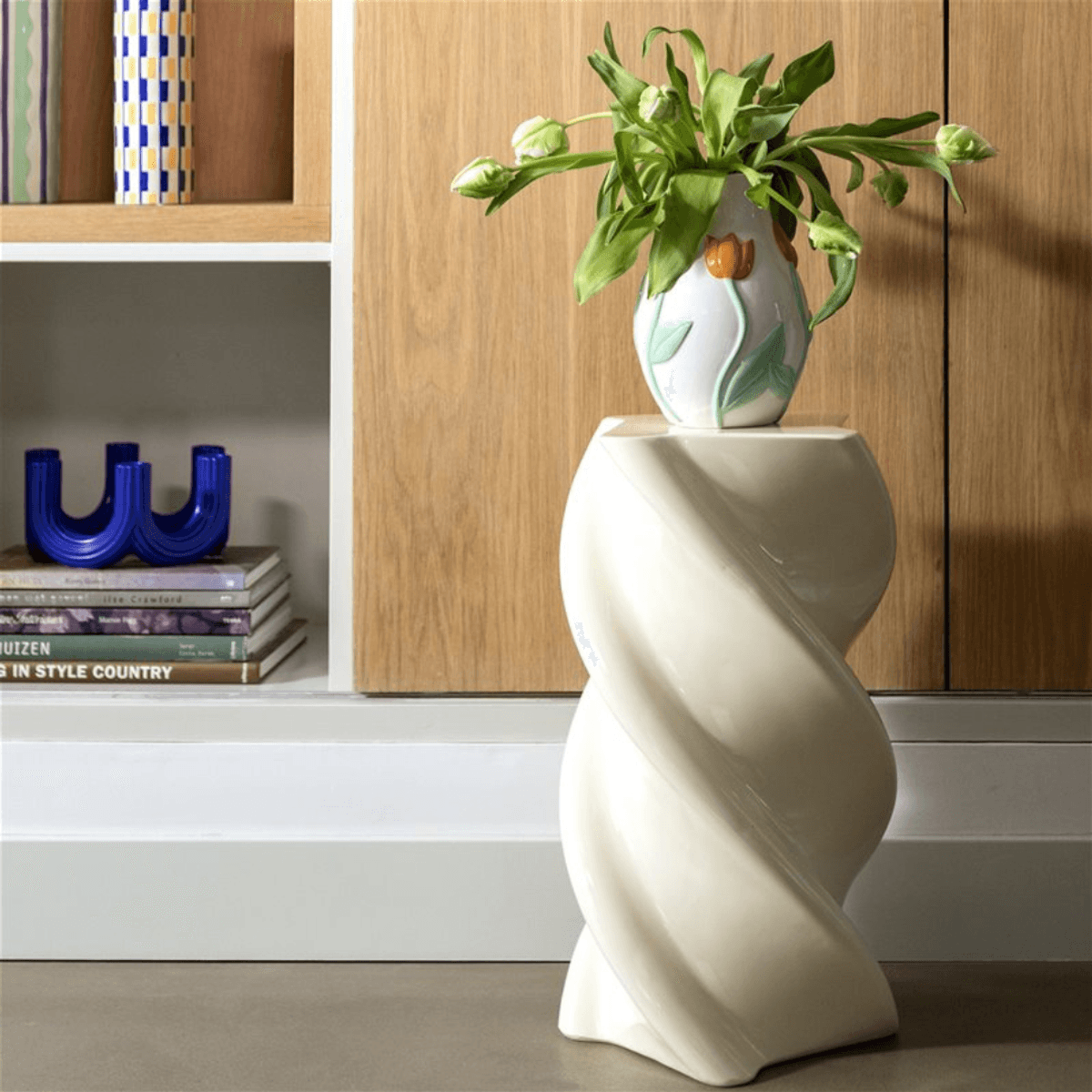 Bord / Pillar marshmallow off white
