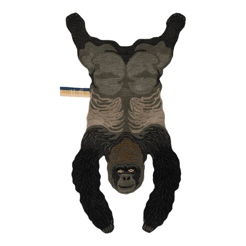Groovy Gorilla Rug Large * FORHÅNDSBESTILLING