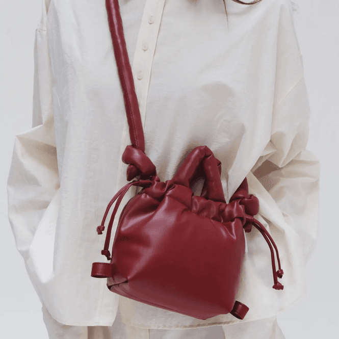 Hovedbilde Micro Ona Vegan Leather - Cherry red